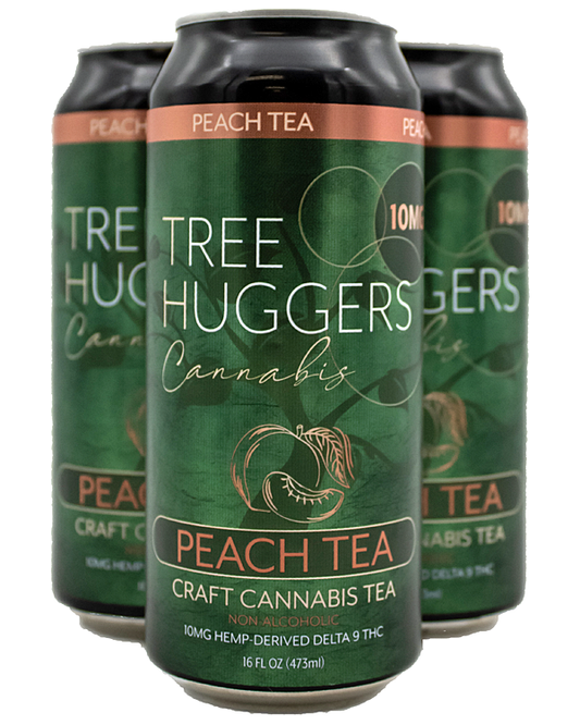 Cannabis Craft Tea 4 Pack – Peach 10mg