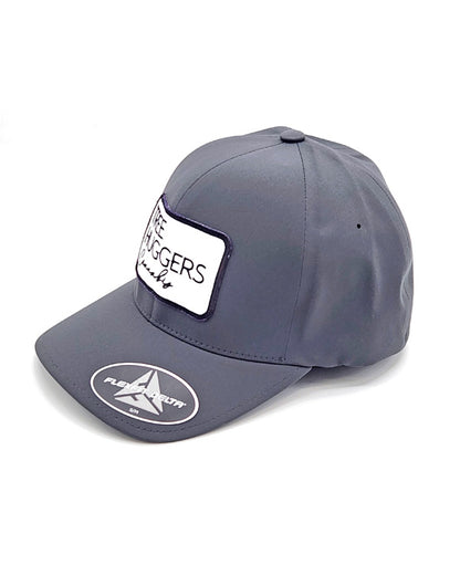 Tree Huggers Cannabis Flex Fit Delta Hat - Gray