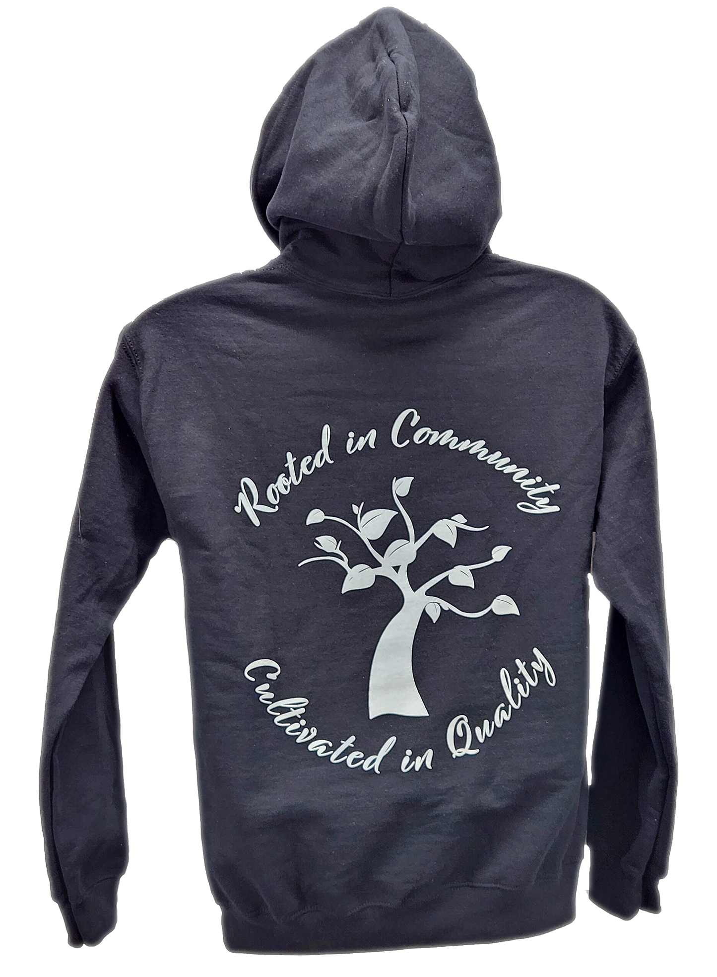 Tree Huggers Cannabis Pullover Hoodie - Black