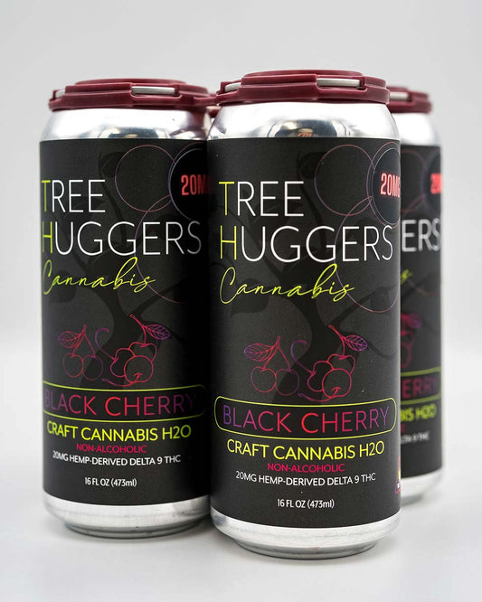 Craft Cannabis H2O 4 Pack – Black Cherry 20mg