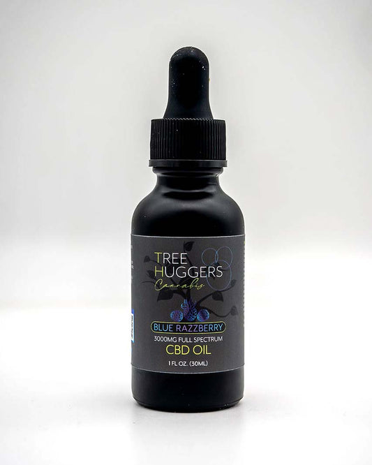 Full Spectrum CBD Oil - Blue Razzberry - 3000mg