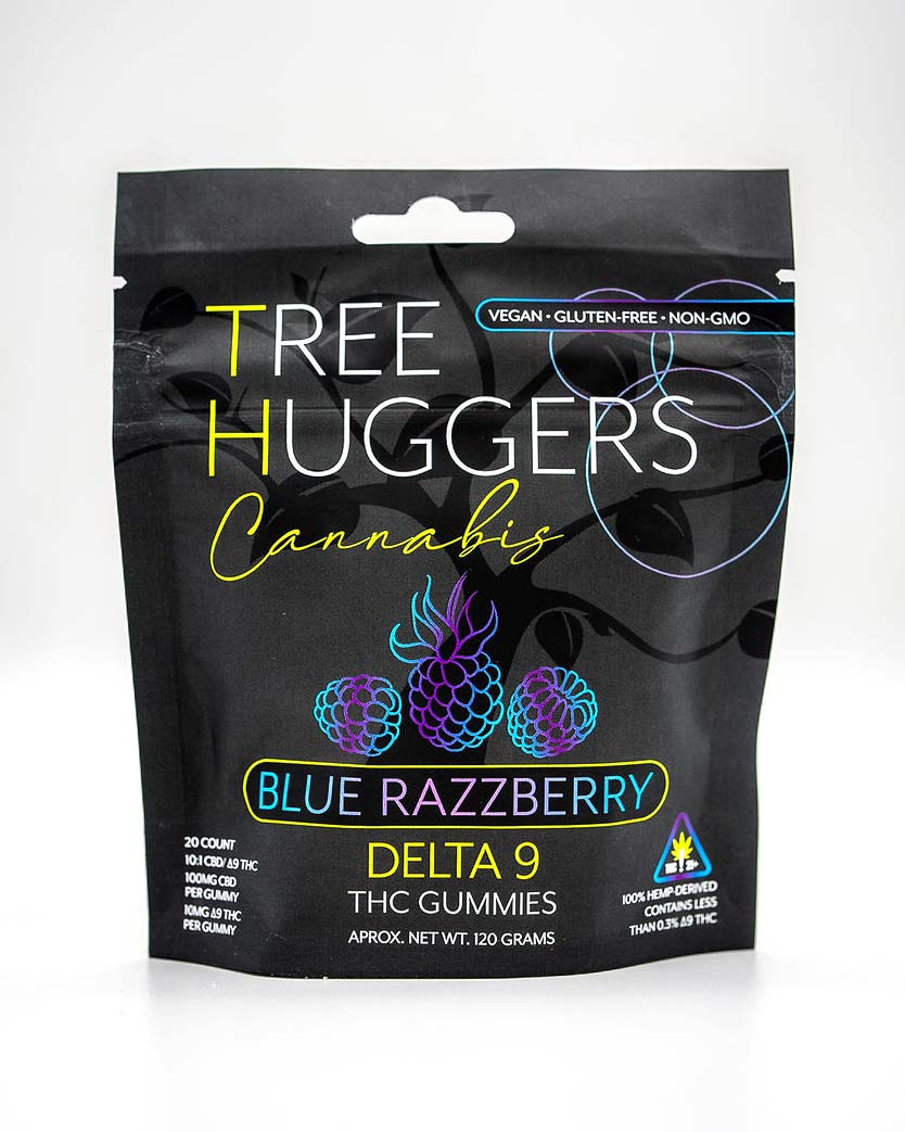 Delta 9 THC Gummy - Blue Razzberry - 20 Pack