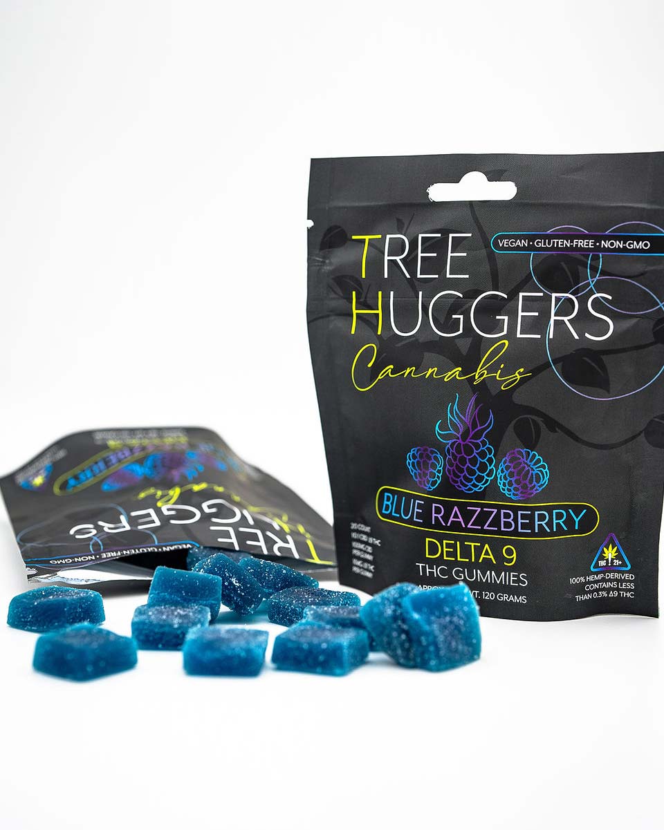 Delta 9 THC Gummy - Blue Razzberry - 20 Pack