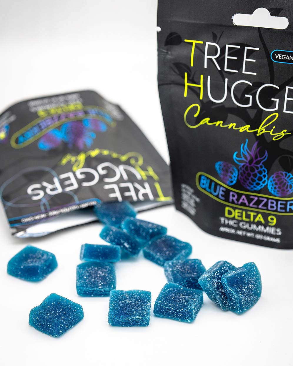 Delta 9 THC Gummy - Blue Razzberry - 20 Pack