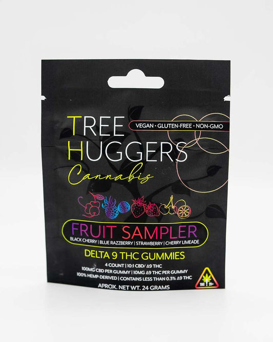 Delta 9 THC Gummy - Fruit Sampler Pack - 4 Pack