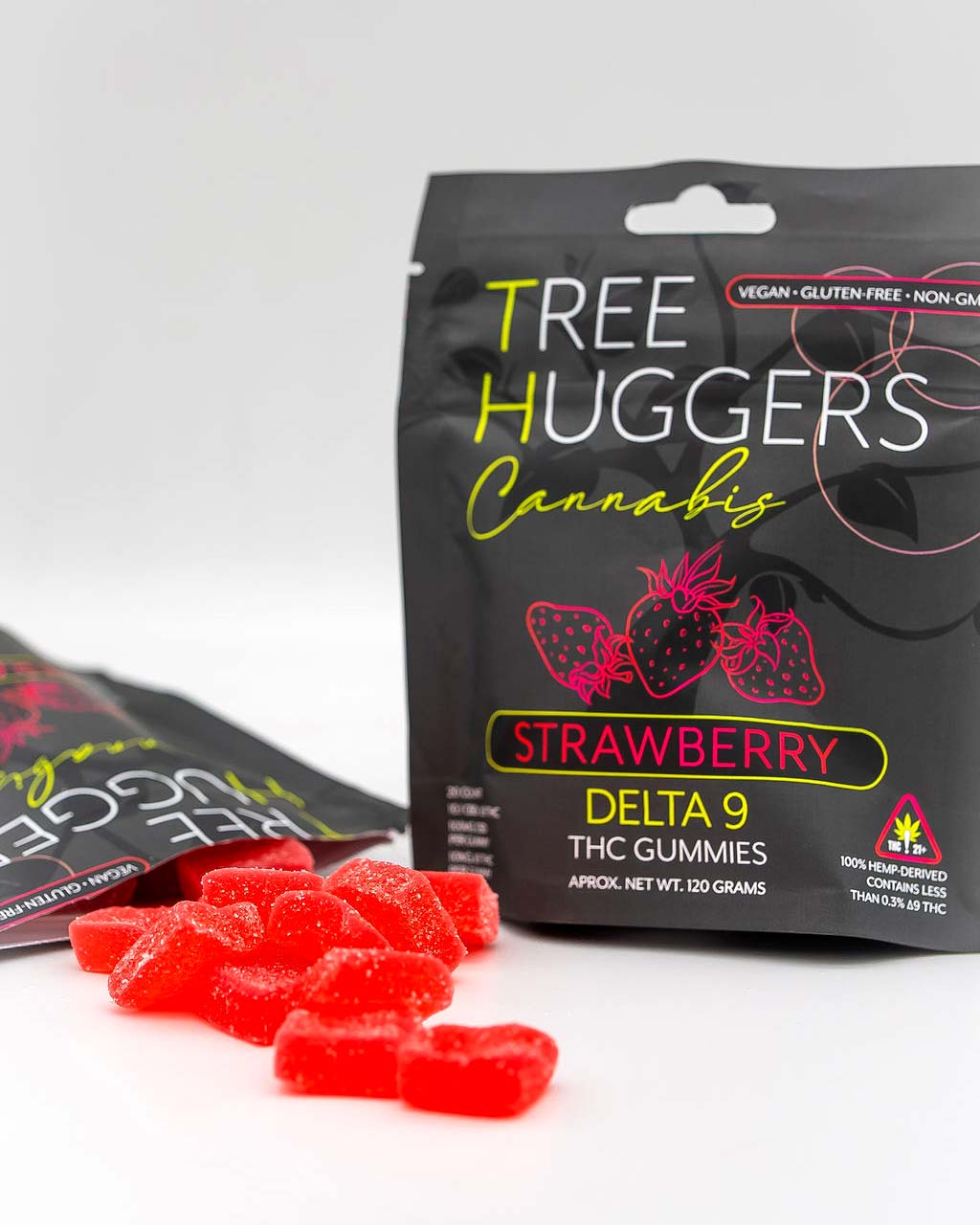 Delta 9 THC Gummy - Strawberry - 20 Pack